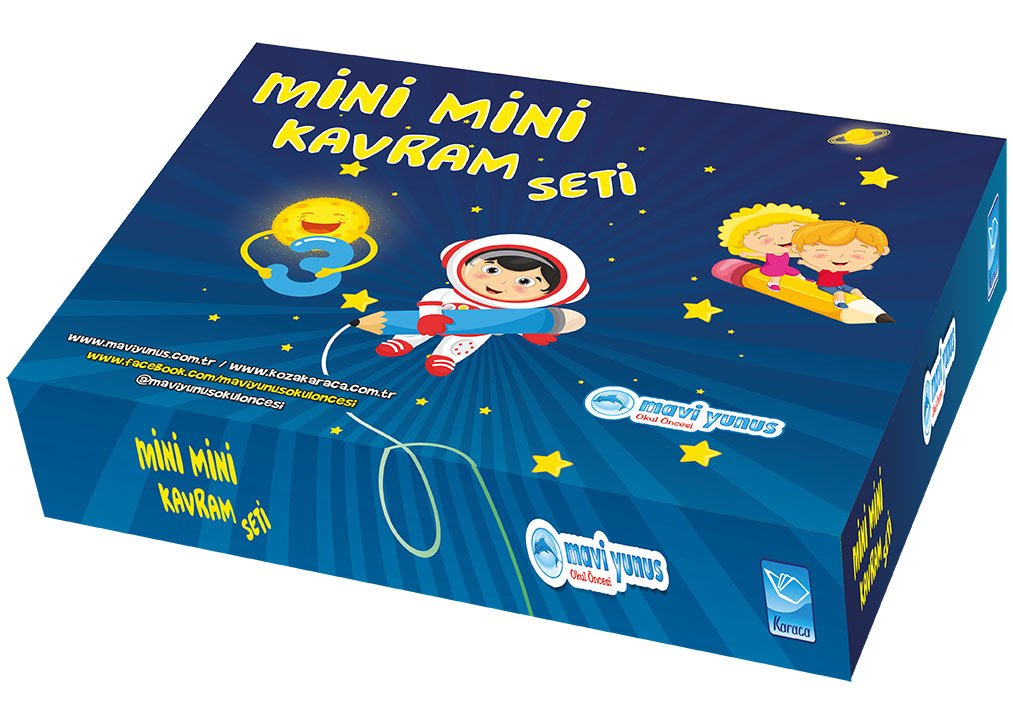 Mini Mini Kavram Seti (3-4 Yaş)