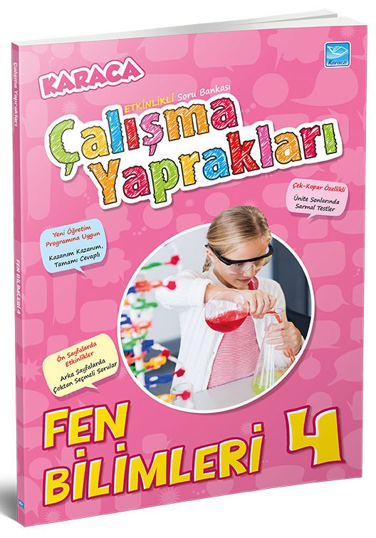 4. Sınıf Fen Bilimleri Etkinlikli Soru Bankası Çalışma Yaprakları