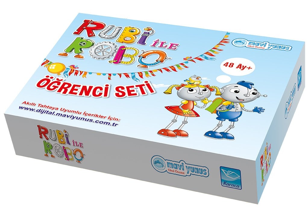 Rubi ile Robo Eğitim Seti (4-5-6 Yaş)