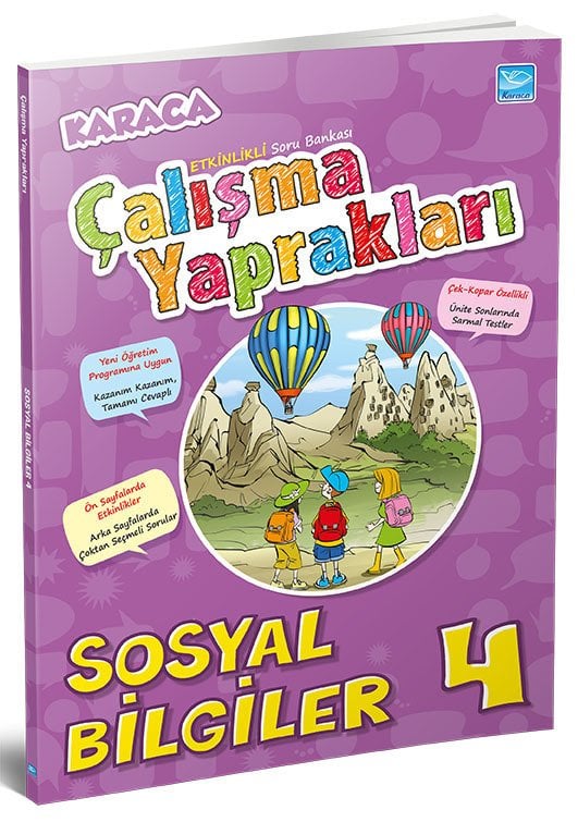 4. Sınıf Sosyal Bilgiler Etkinlikli Soru Bankası Çalışma Yaprakları