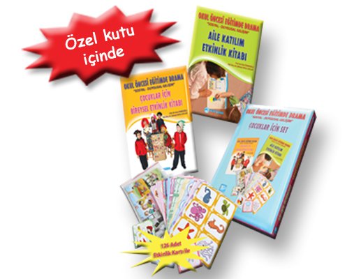 Okul Öncesi Eğitimde Drama / Çocuklar İçin Set (Kutulu) (4-5 Yaş)