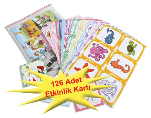 Okul Öncesi Eğitimde Drama / Etkinlik Kartları (126 adet)
