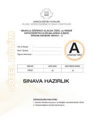 MaxNet 7. Sınıf Türkçe Soru Kitabı