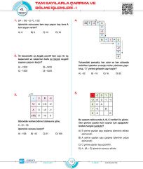 MaxNet 7. Sınıf Matematik Soru Kitabı