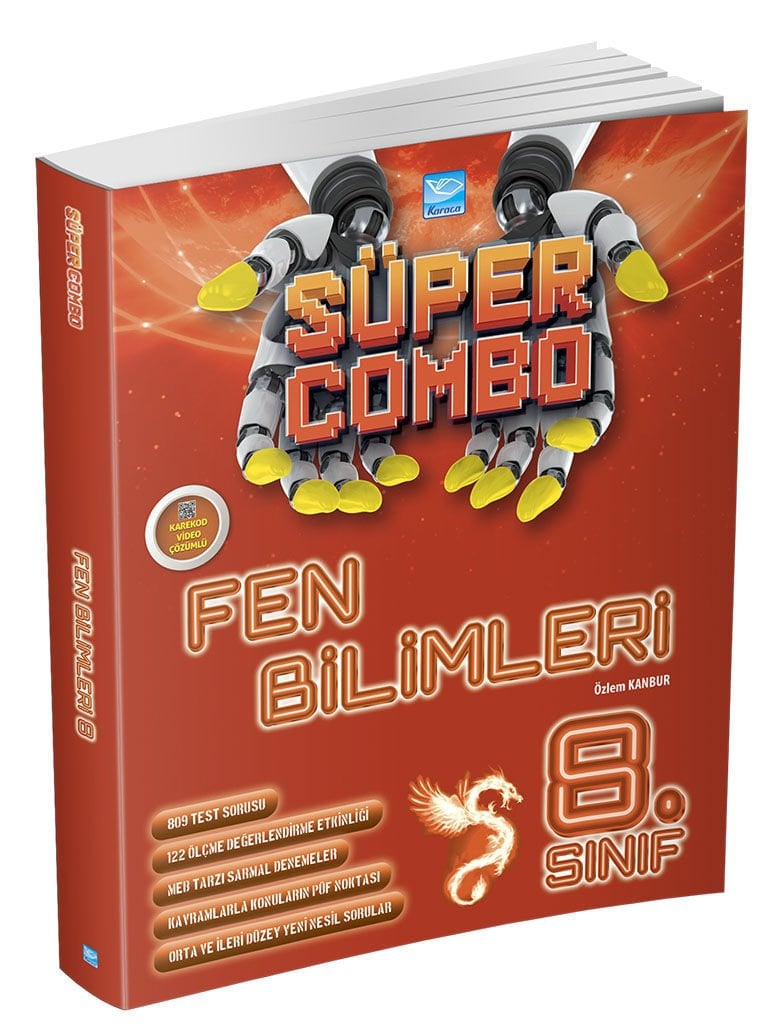 Süper Combo Fen Bilimleri 8. Sınıf Soru Kitabı