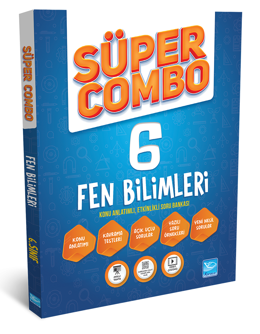 Süper Combo Fen Bilimleri 6. Sınıf Soru Bankası