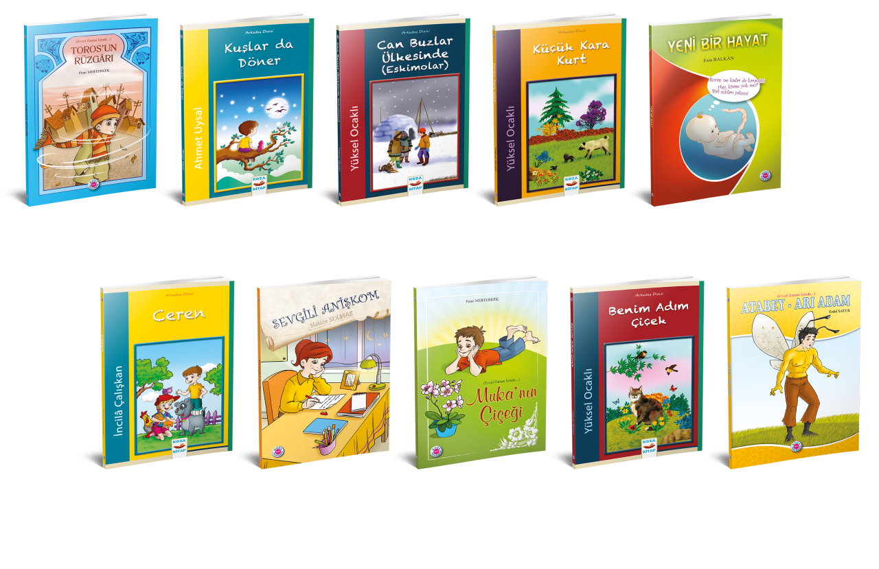 Koza Arkadaş Dizisi (10 Kitap)