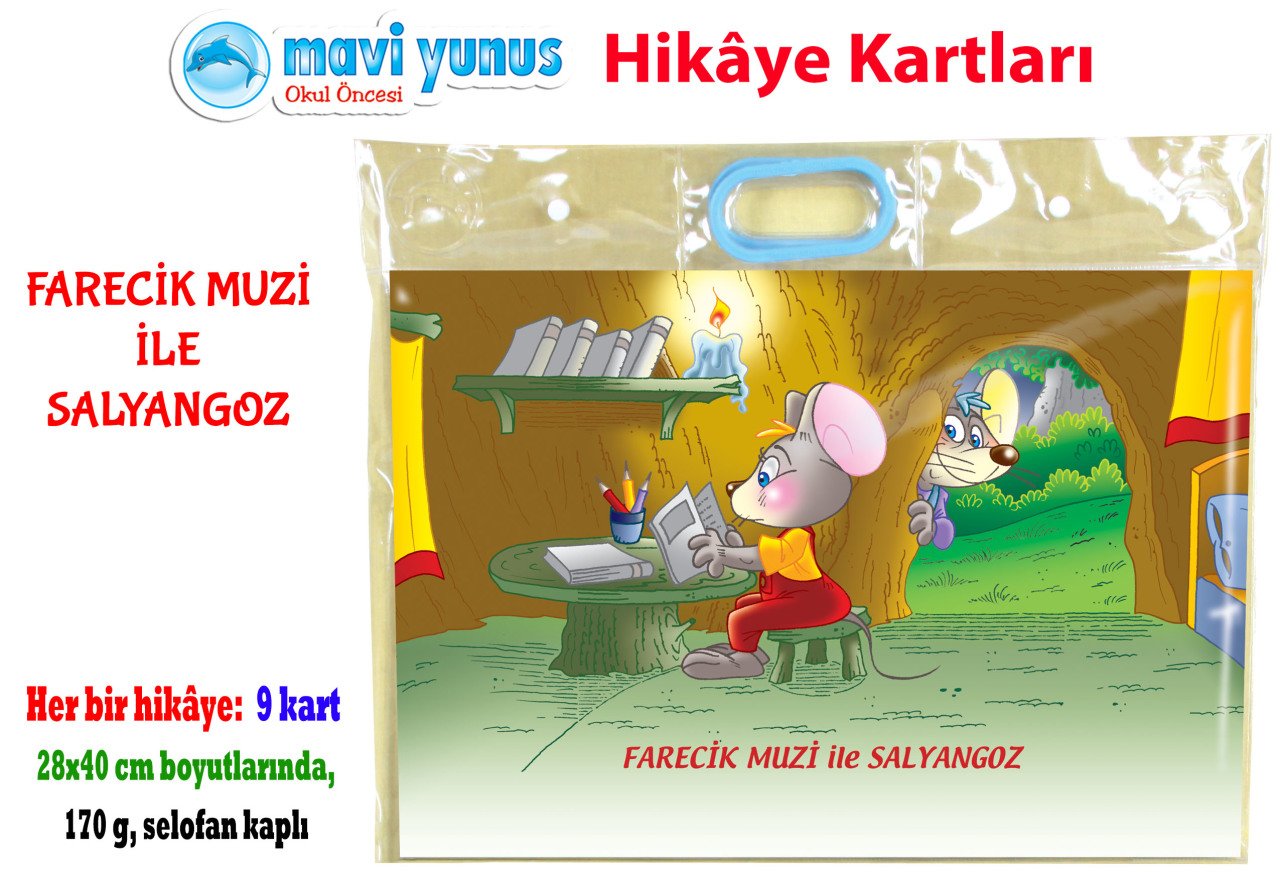 Farecik Muzi ile Salyangoz Hikaye Kartı (3-4-5 Yaş)