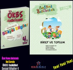 ÖKBS (Özet Konu Bol Soru) Fasikülleri Sosyal Bilgiler 4